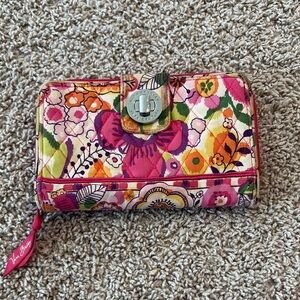 Vera Bradley Turn and Lock Wallet